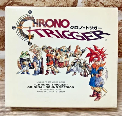 Chrono Trigger Original Sound Version Soundtrack SFC OST 3-CD Set SquareEnix - Bild 1 von 4