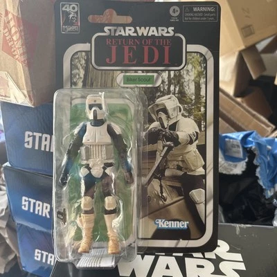 Bicicleta Scout 40th C8/9 Star Wars Black Series 2023 6 pulgadas Foto 1 de 2