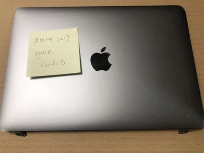 Apple  Macbook  A1534 2017  LCD  ( for year 2017) Space Gray  Grade B - Image 1 of 3