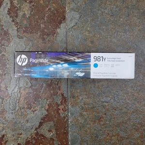 Neu OEM HP L0R13A Original Tintenpatrone HP 981Y Cyan Tintenpatrone 2028 - Bild 1 von 7