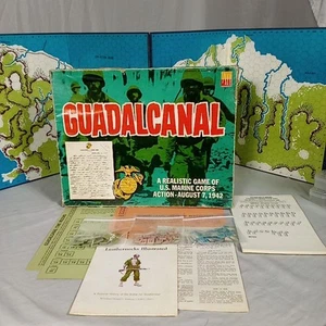 Guadalcanal Avalon Games 1966 Marine Corps Game Vintage Complete - Picture 1 of 5