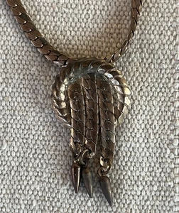 Copper? Flat Chain Pendant Necklace - Picture 1 of 3