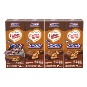 Nestle Kaffeesahnekännchen, Snickers, flüssiges Milchkännchen einzeln, milchfrei, ohne Kühlschrank... - Bild 1 von 7