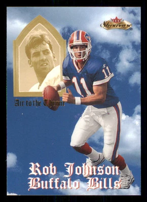 2000 Fleer Showcase Air to the Throne #8 Rob Johnson - Image 1 of 2
