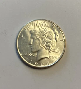 1926-S AU++ Peace Silver Dollar - Picture 1 of 4