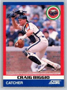 1991 Score 100 Superstars #55 Craig Biggio - Picture 1 of 2
