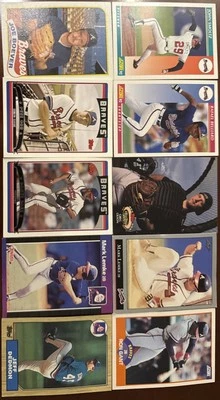 Lot Of 10 Braves | 1980s-2000s - Image 1 of 2