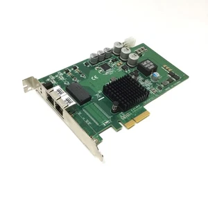 Advantech PCIE-1672E 2-Port Video Capture Grabber Card Gigabit Ethernet PoE RJ45 - Picture 1 of 6