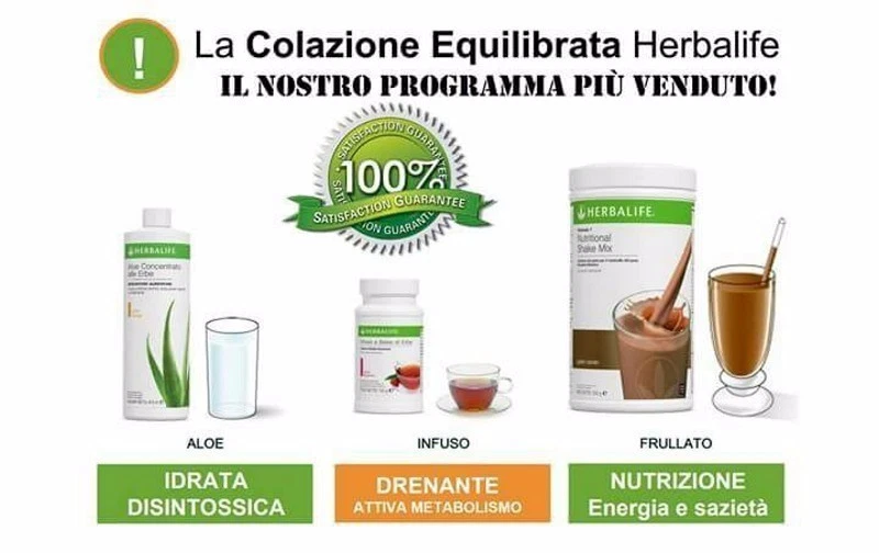 herbalife formula 1, colazione equilibrata set in 3 - Immagine 1 di 1