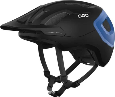 POC Axion Cycling Helmet Uranium Black/Opal Blue Metallic/Matt XS/48-52 - Image 1 of 4