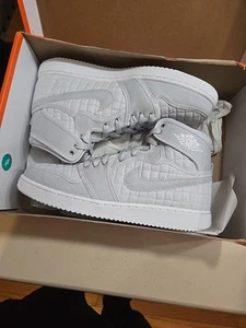 Size 8.5 - Jordan AJKO Quilted High Pure Platinum - Picture 1 of 18