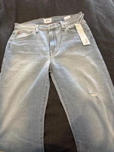 New With Tag Woman’s Hudson Jeans Rosalie High-Rise Wide Leg Size 26 - Picture 1 of 7