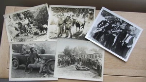 Lot 5 photos Argentiques, ancienne, film ,western  ,à identifier , 25X20cm .(9). - Picture 1 of 6