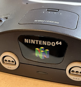 Vtg Nintendo 64 N64 NUS-001 (USA) Console CONTROL DECK w/charger NUS-002 (USA)