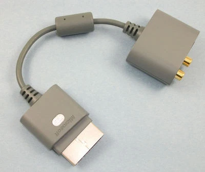 USA SELLER New OEM Official Microsoft Optical Audio Adapter XBox 360 X808221-002 - Image 1 of 3