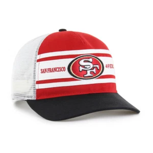 47 Marca San Francisco 49ers Gridiron Super Stripe '47 Enganche Relax NFL Sombrero - Imagen 1 de 3
