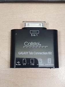 Callstel 5in1-Speicheradapter für Galaxy Tab (30Pin): USB, SD, microSD, MS, M2 - Bild 1 von 4