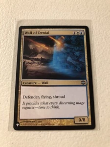 Wall Of Denial NON FOIL Phyrexia All Will Be One MTG The List Modern Masters - Picture 1 of 2