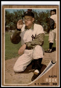 1962 Topps Baseball New York Yankees #88 Ralph Houk *VG-EX* - Picture 1 of 10