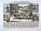 1715 Militär Broadside, Artillerie, Canon Produktion, Fuessli, Folie