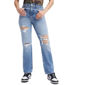 Good American Good Boy Größe 10/30 indigo244 neu mit Etikett UVP 170 $ - Bild 1 von 10