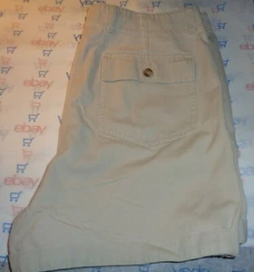 $64 Jones Wear Pantalones Cortos Deportivos Caqui Talla 14 Pierna Redonda Pantalón 32 Cintura - Imagen 1 de 4