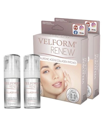 Genius Velform Renew Kollagen Booster Gesichtsmaske Set 44 tlg, Collagen - Bild 1 von 4