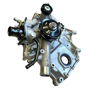 Mopar Ram Jeep 5.7 6.4 Genuine OEM Timing Cover W/ Water Pump | 09-24 53022195AM - Picture 1 of 18