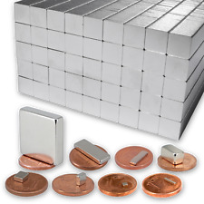 Neodym Magnete Quader extra Stark Mini Magnet Quadrat Eckig Quadermagnet N52 N45