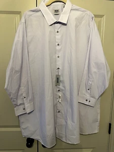 Kenneth Cole Unlisted Purple Lilac Tall Fit Shirt Men's 22 35/36 NEW - Picture 1 of 5