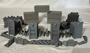Warhammer 40k Terrain Starter Pack Wargaming Scenery Barricade Pack 15 - Picture 1 of 3