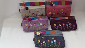 5 Korean traditional design high-quality cotton material embroidery pouches - Picture 1 of 10