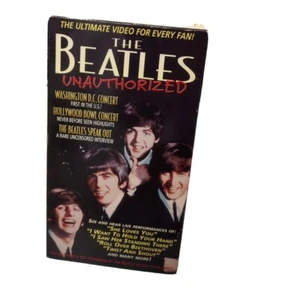 The Beatles Unauthorized VHS 1996 Live Performances from the 60's Vtg - Picture 1 of 6