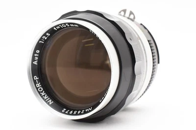 [Near MINT- w/Case] Nikon Nikkor-P Auto 105mm F/2.5 Ai MF Lens From JAPAN - Image 1 of 4