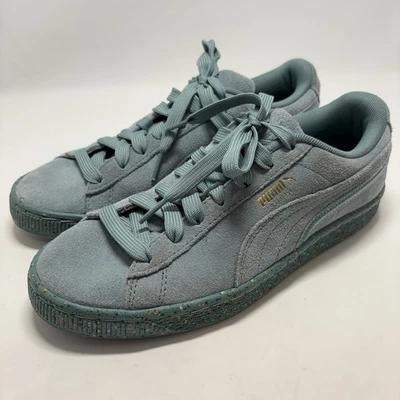 Puma Suede Classics Low Mint Teal Retro Shoes - Women’s Size 8 (363024-03) VGUC - Image 1 of 4