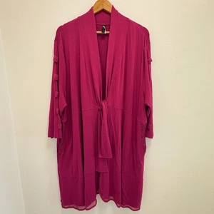 TS Taking Shape Jacket Size 24 (approx) Bust 140cm Magenta - Picture 1 of 10