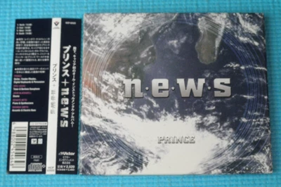 PRINCE CD Digipack n.e.w.s 2003 OOP Japan OBI VICP-62523 Foto 1 de 2