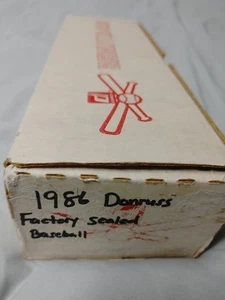 1986 DONRUSS MLB Complete Boxed Set Baseball Sealed Trading Cards Hank Aaron Pzl - Picture 1 of 13