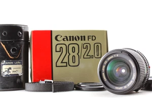 [NEAR MINT in Box] Canon New FD NFD 28mm F2 Lens for A-1 F-1 AE-1 P JAPAN - Picture 1 of 15