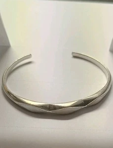 925 Sterling Silver Mother of Pearl Diamond Shape Bracelet - Picture 1 of 6