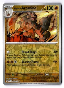 Hisuian Arcanine Reverse Holo Rare SV06: Twilight Masquerade 100/167 NM - Picture 1 of 2