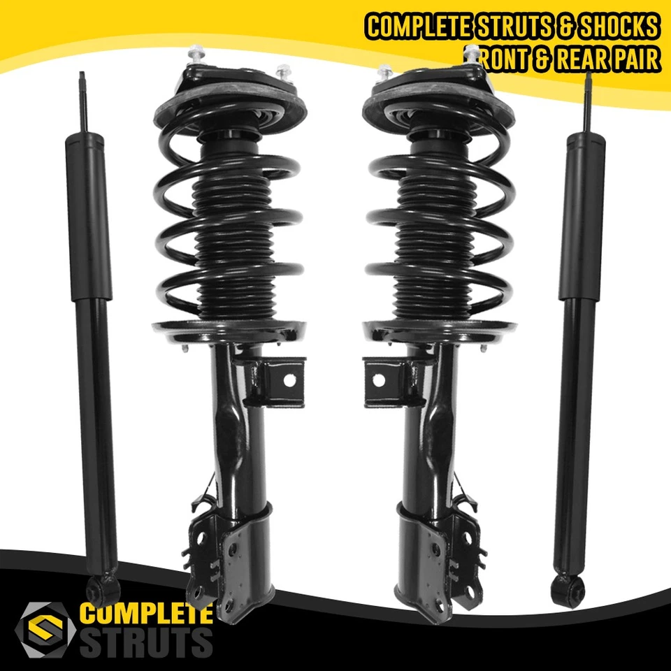 2006-2007 Mercedes C280 AWD Front Complete Struts & Rear Shock Absorbers Foto 1 de 4
