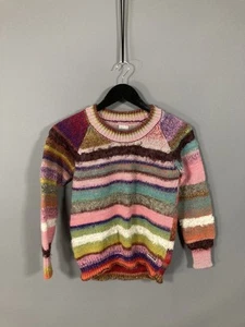 REPLAY WOOL BLEND Jumper- Age 11yrs - Striped - Great Condition - Girl’s - Picture 1 of 4
