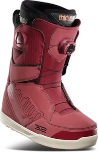 ThirtyTwo Men's Lashed Double BOA Snowboard Boots - SIZE 8.5 - Red 32 Dark White - Picture 1 of 2