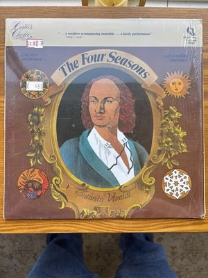 Jaap Schroder / Concerto Amsterdam: Vivaldi The Four Seasons LP MINT - Image 1 of 2