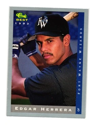 1993 Classic Best #205 Edgar Herrera Fort Wayne Wizards - Image 1 of 2