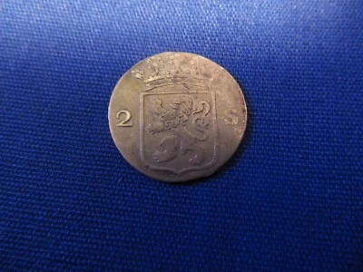 Moneda colonial americana temprana de plata de 1789 antes de monedas acuñadas en Estados Unidos ENVÍO GRATUITO Foto 1 de 4
