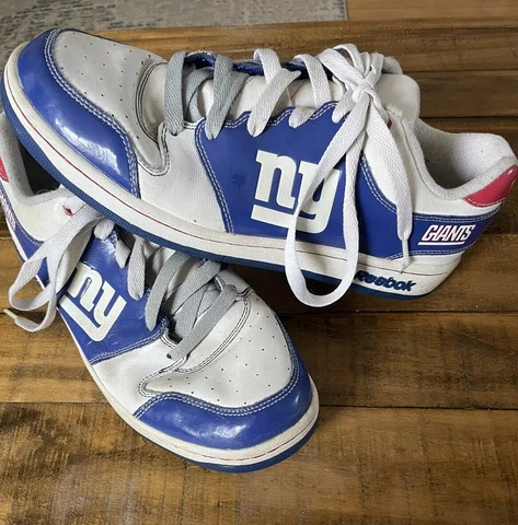 New York Giants Reebok Sneakers Mens 11 Shoes Cover