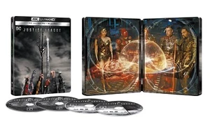 Zack Snyder's Justice League 4K UHD Blu-ray SteelBook Best Buy Exclusive - Picture 1 of 1