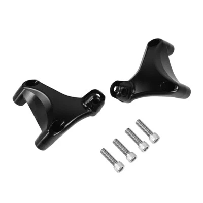 Soportes estriberas traseras de pasajero de aluminio para Harley Sportster XL1200C 2004-2013 Foto 1 de 4